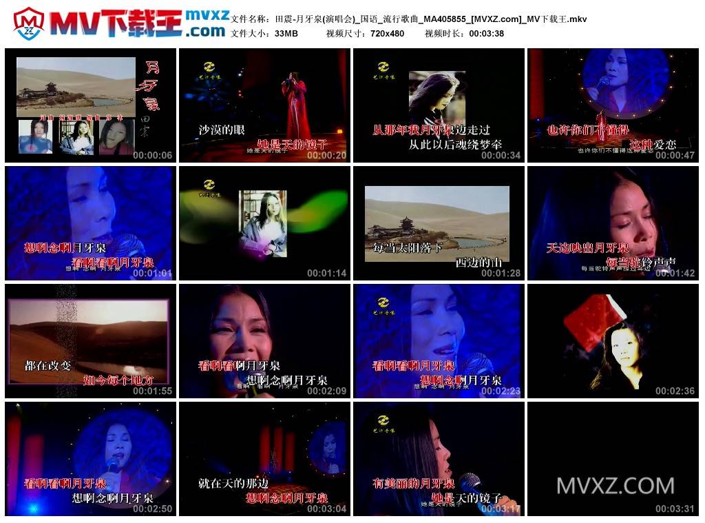 田震-月牙泉(演唱会)_国语_流行歌曲_MA405855